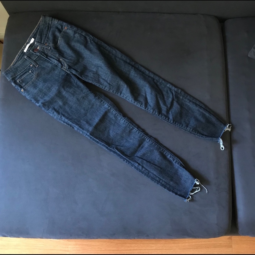 721 High Rise Levi Skinny Jeans.